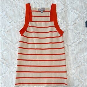 J. Crew TENCEL silk square neck tank top